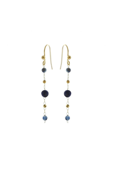 Wholesaler LILY CONTI - Earrings-stones-Stainless Steel