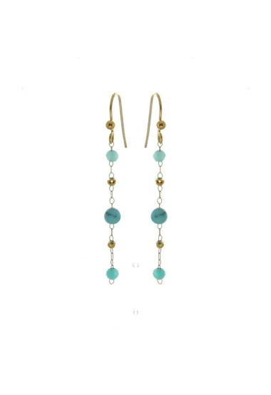 Wholesaler LILY CONTI - Earrings-stones-Stainless Steel