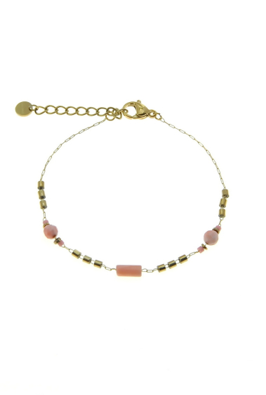 Grossiste LILY CONTI - Bracelet-Acier inoxydable-pierres