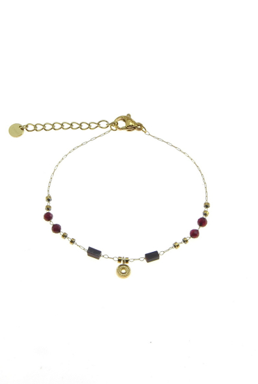Wholesaler LILY CONTI - Bracelet-Stainless steel-Stones