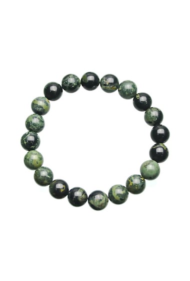 Grossiste LILY CONTI - Bracelet pierre de jaspe rhyolite
