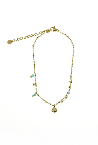 Wholesaler LILY CONTI - Anklet-stone-shell chains