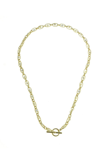 Wholesaler LILY CONTI - Necklace-Stainless steel-crystal