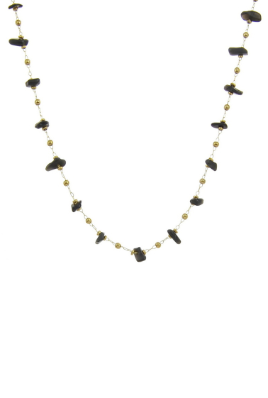 Wholesaler LILY CONTI - Necklace-Stainless steel-Stones