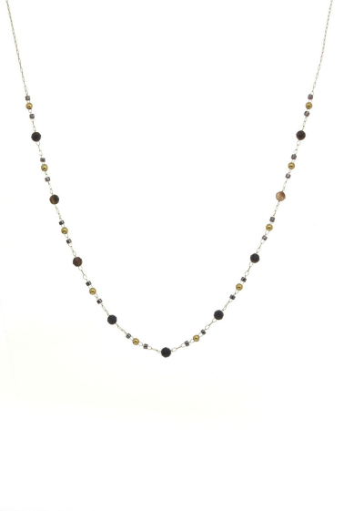 Wholesaler LILY CONTI - Necklace-Stainless steel-stones