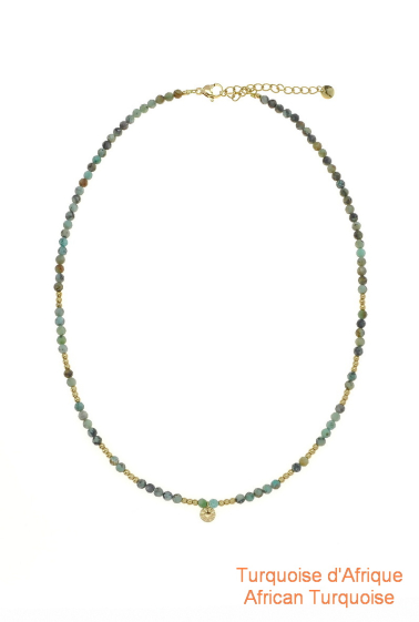 Wholesaler LILY CONTI - Necklace-Stainless steel-stones