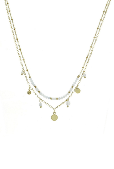 Wholesaler LILY CONTI - Necklace-Stainless Steel-stones