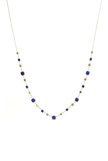 Wholesaler LILY CONTI - Necklace-Stainless steel-Stones