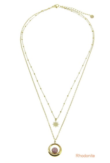 Mayorista LILY CONTI - Necklace-stainless steel-Stone