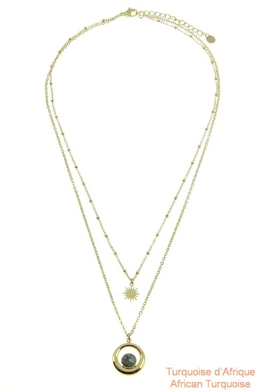 Mayorista LILY CONTI - Necklace-stainless steel-Stone