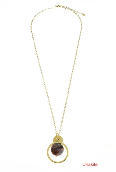 Großhändler LILY CONTI - Long necklace-stone