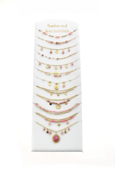 Großhändler LILY CONTI - Armband-Set aus Edelstahl