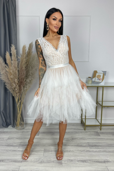 Wholesaler Lily Mcbee - Spotted tulle dress