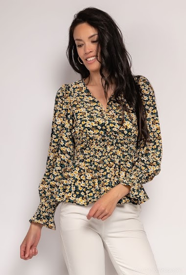 Wholesaler A BRAND - Flower print blouse
