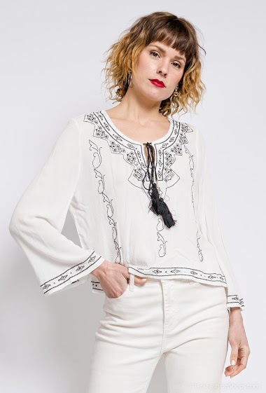 Wholesaler A BRAND - Bohemian blouse