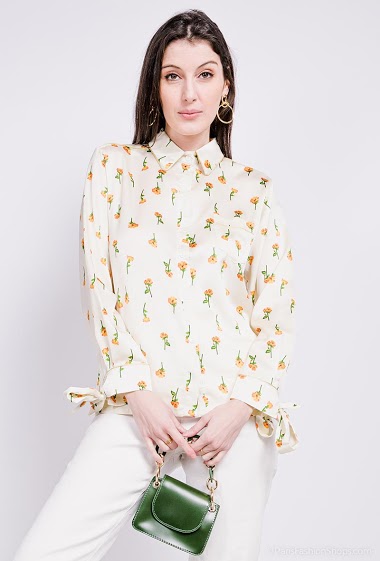 Wholesaler 88FASHION - Flower print shirt
