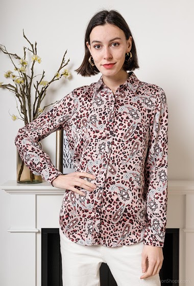 Wholesaler 17 AUGUST - Leopard print shirt
