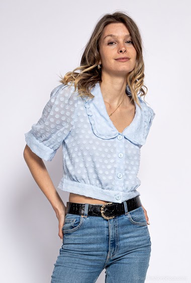Wholesaler ELLILY - Spotted shirt