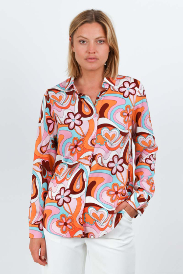 Wholesaler Lily White - Printed shirt