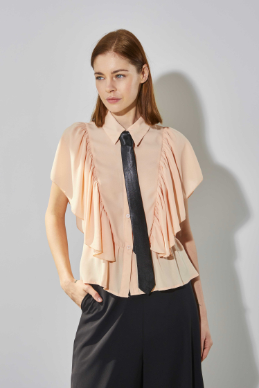 Wholesaler ELLILY - Shirt with knot collar