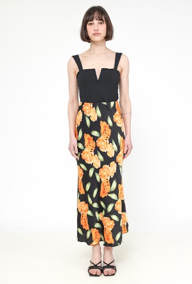 Wholesaler Lily White - Printed Skirt