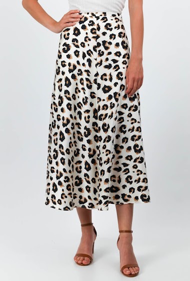 Aline leopard clearance maxi skirt