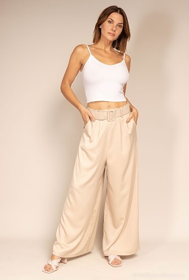 Großhändler Lily White - Wide leg chic pants