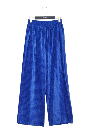 Wholesaler Lily White - Textured velvet pants