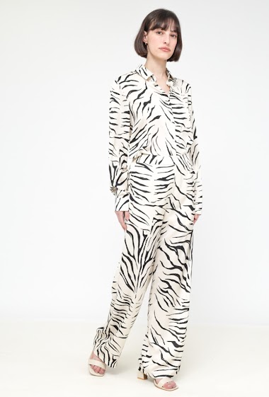 Wholesalers Lily White - Zebra Trousers