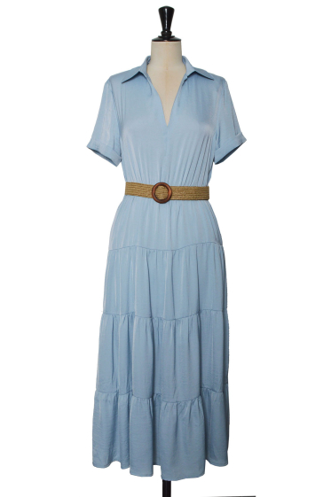 Wholesaler Lily White - Dress with belt