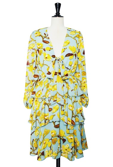 Wholesaler Lily White - Floral dress