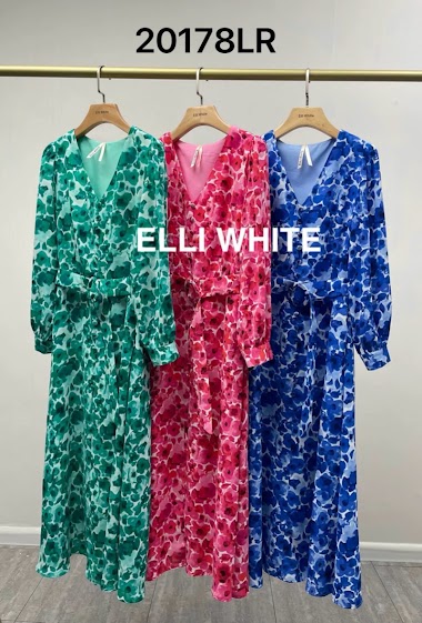Wholesaler Lily White - Floral Dress