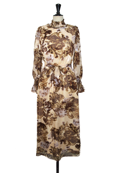 Wholesaler Lily White - Printed dress