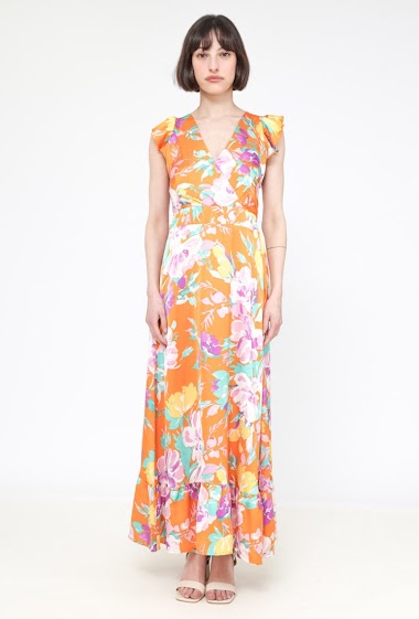 Großhändler Lily White - Maxi Floral Dress