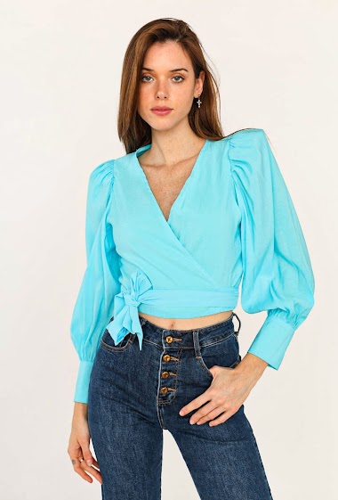 Wholesalers Lily White - Wrap Top