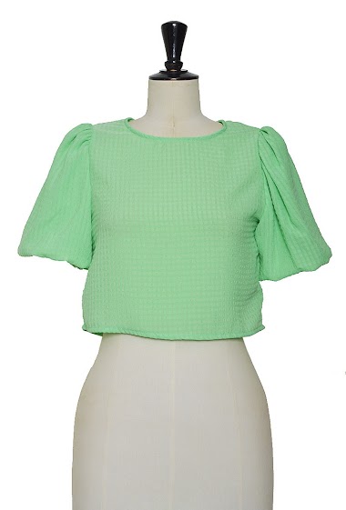 Wholesaler Lily White - Textured Top