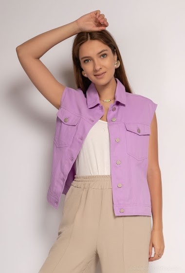 Wholesaler A BRAND - Sleeveless jacket