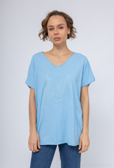 Grossiste Lin&Lei - T-shirt feuille