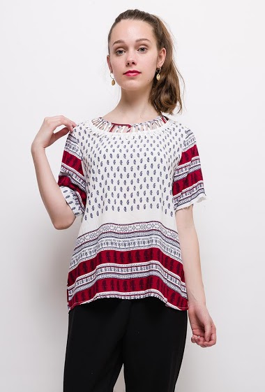 Wholesaler Lin&Lei - Printed blouse