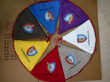 Wholesaler LINA - Set of embroidered tea towels - PAYS DE LA LOIRE coat of arms