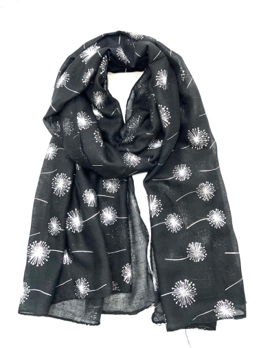 Wholesaler LINETA - B-7 Star scarf with gilding