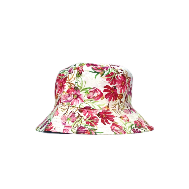 Wholesaler LINETA - Reversible floral print bucket hat 3