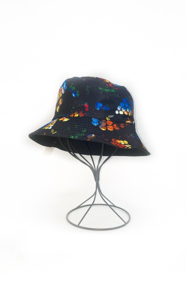 Wholesaler LINETA - Reversible fruit print bucket hat