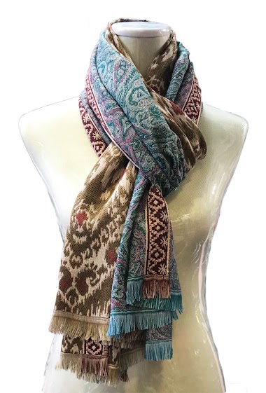 Wholesaler LINETA - Indien style scarf