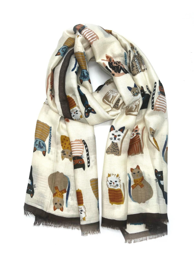 Wholesaler LINETA - Winter scarf HH-136