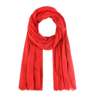 Wholesaler LINETA - plain viscose scarf UNI-3