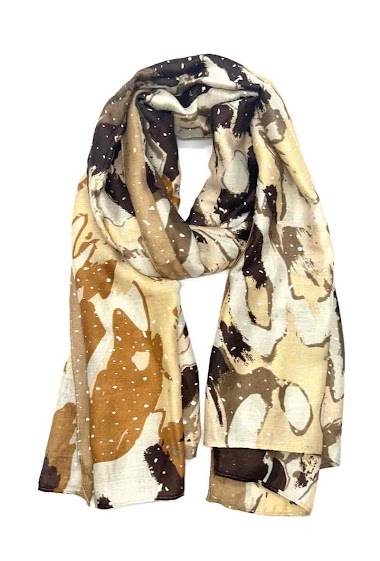 Wholesaler LINETA - Shiny scarves