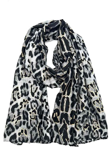 Großhändler LINETA - Leopard scarves