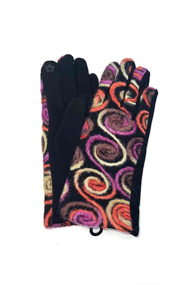 Wholesaler LINETA - embroidered gloves