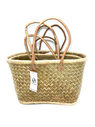 Wholesaler LINETA - natural basket bag